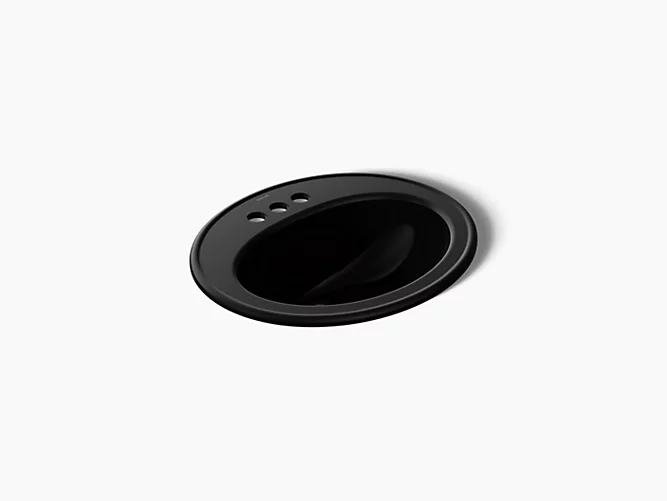 Kohler® Pennington® Drop-in Bathroom Sink With 4 Centerset Faucet Kohler® Pennington® Drop-in Bathroom Sink With 4 Centerset Faucet